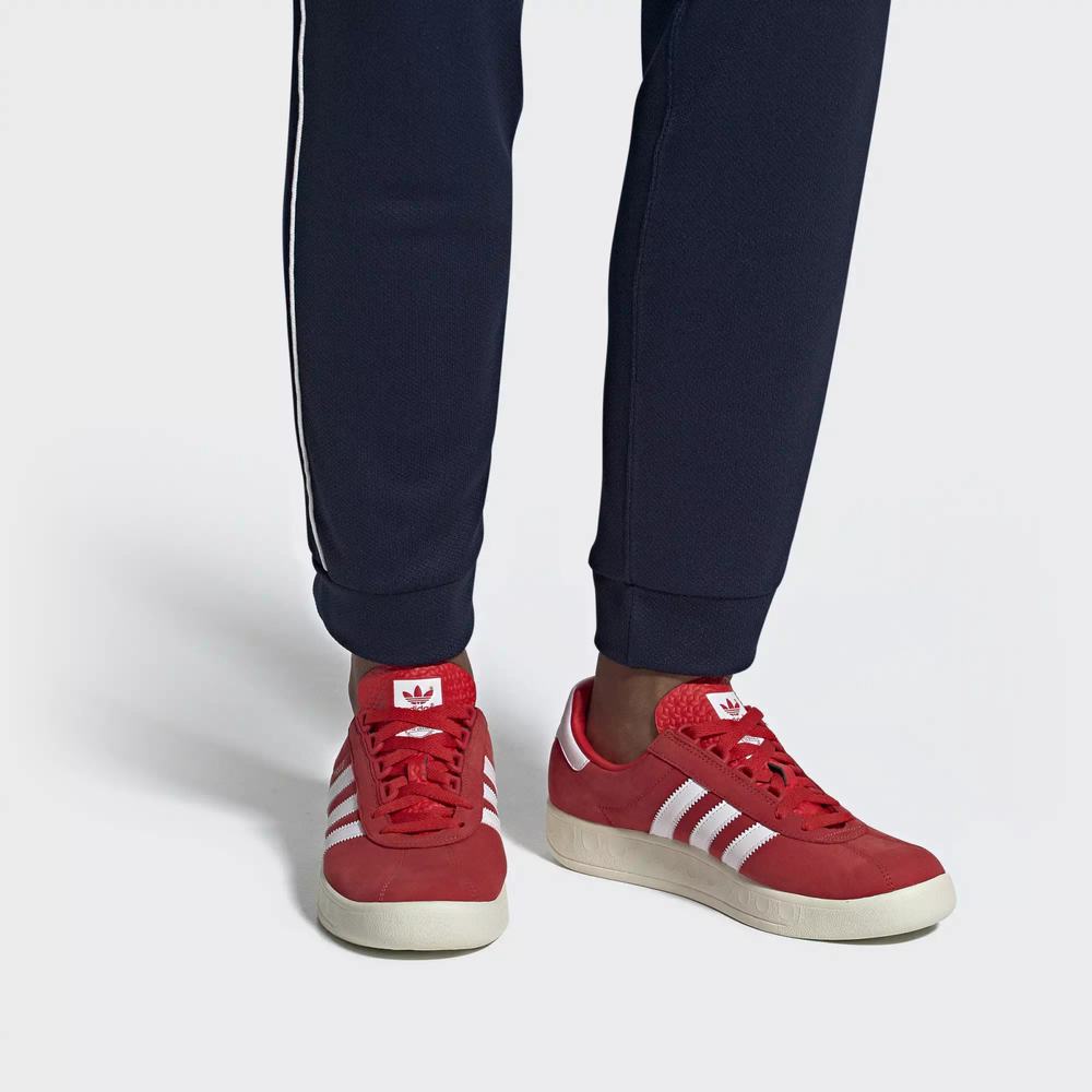 Adidas Trimm Trab Tenis Rojos Para Hombre (MX-20452)